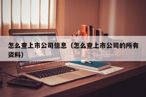 怎么查上市公司信息（怎么查上市公司的所有资料）