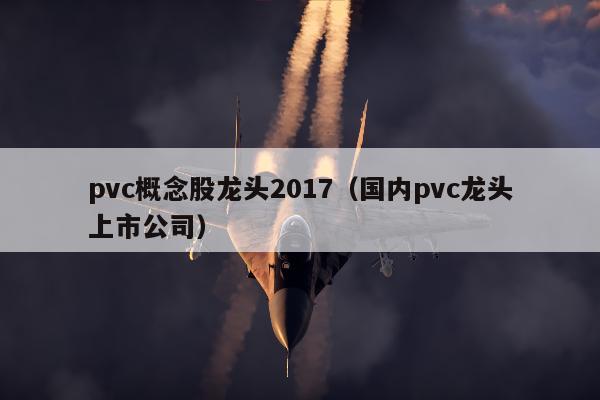 pvc概念股龙头2017（国内pvc龙头上市公司）