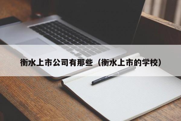 衡水上市公司有那些（衡水上市的学校）