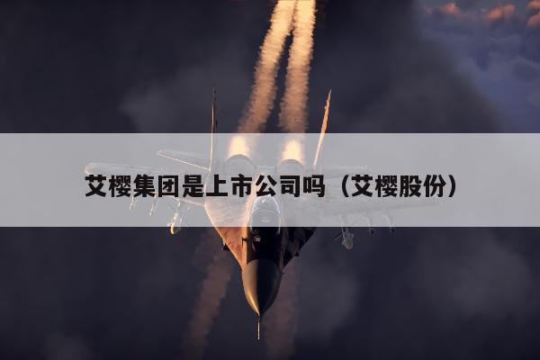 艾樱集团是上市公司吗（艾樱股份）