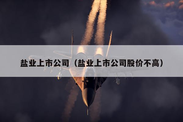 盐业上市公司（盐业上市公司股价不高）