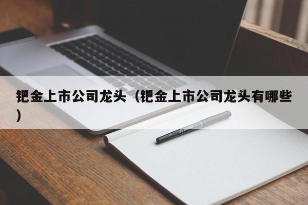 钯金上市公司龙头（钯金上市公司龙头有哪些）