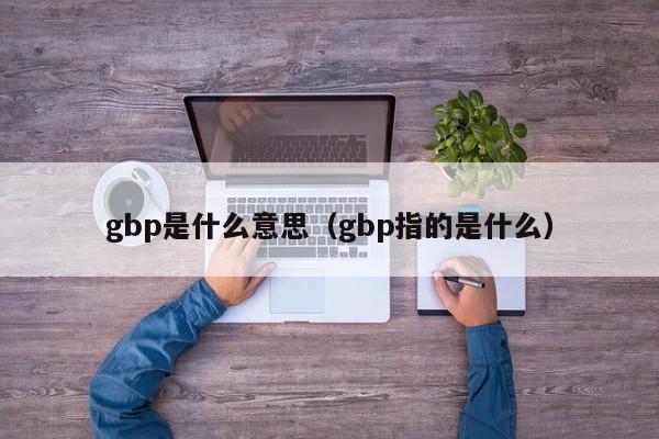 gbp是什么意思（gbp指的是什么）