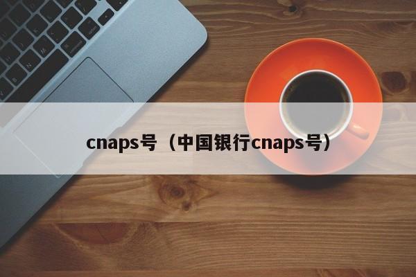 cnaps号（中国银行cnaps号）