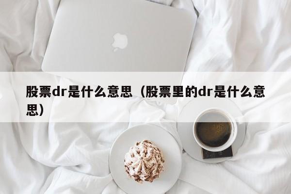 股票dr是什么意思（股票里的dr是什么意思）