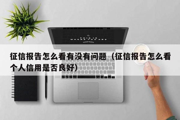 征信报告怎么看有没有问题（征信报告怎么看个人信用是否良好）